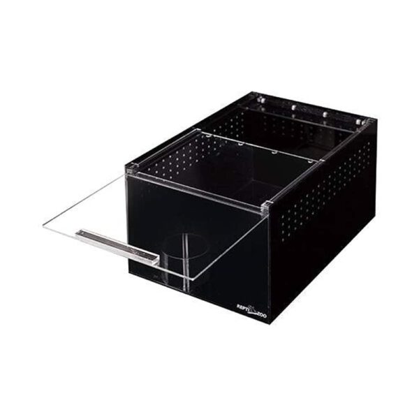 Black Acrylic Habitat – 12” x 8” x 6”